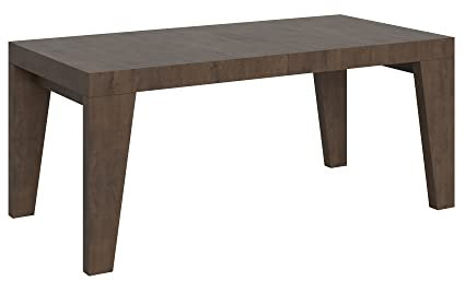 Itamoby, Tisch Naxy, ausziehbar, Nussbaum, 90 x 180 cm, verlängert, 284