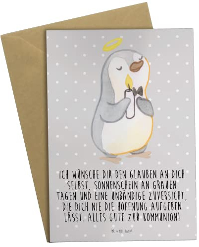 Mr. & Mrs. Panda babykarte Pinguin Kommunion - Geschenk, weihnachtskarten, Glauben, einladungskarten, osterkarte, Dankeschön, dankeskarten, Sonnenschein, osterkarten, Grußkarten