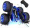 Tecnock 2024 Remote Control Cars with 2.4 Ghz Remote Control 360°Flip Stunts RC Car with Colorful Light for Kids Age 3+
