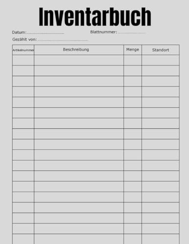 Inventarbuch