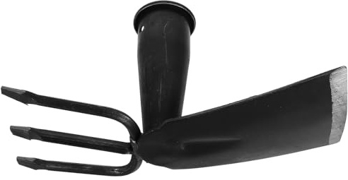 Levemolo Râteau-Houe à Main 75 CM sans Manche Outil de Jardinage Polyvalent en Acier Résistant pour Désherbage Ameublir la Terre et Entretien du Jardin Léger et Maniable Jardinage