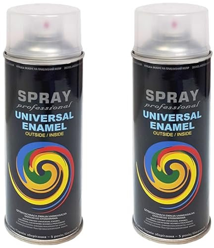 Klarlack Acryllack Glänzend transparent Spray 400ml Lackspray Hochglanz Kratzfest UV Schutz Autolack (2)