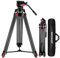 NEEWER 200cm Trépied Vidéo,Trépied en Alliage d'Aluminium Robuste avec Tête de Glissement Fluide à 360°,Plaque QR Compatible avec Canon Nikon Sony et Autres Caméscopes DSLR,Charge Jusqu'à 8kg