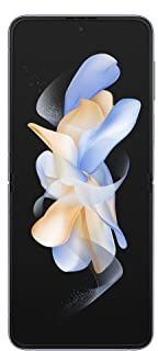 Samsung Galaxy Z Flip4 Smartphone 5G, Sim Free Android Telefono Pieghevole 128GB, Display Display Dynamic AMOLED 2X 6.7”/Super AMOLED 1.9”1,2 Light Blue 2022 [Versione Italiana]