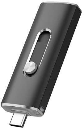 KOOTION Pendrive Tipo C 256GB, 2 en 1 USB 3.1 Memoria USB 256GB Velocidad hasta 110 MB/s Pendrive USB C Dual Interface Duradero USB Flash Drive para Ordenador/TV/Coche/Player, ect