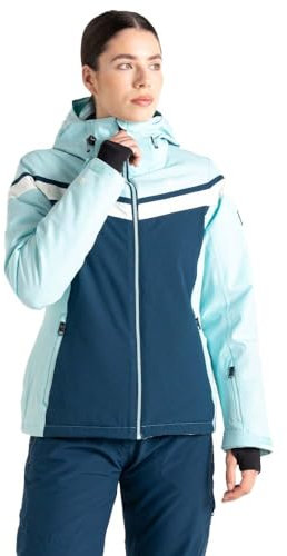 Dare2B Womens Flurry Ski Jacket, Moonlight Denim Blue, 8 EU