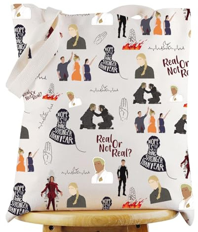 G2TUP Hungery Movie Cosmetic Bag Haymitch Abernathy Fan Gift Hunger Movie Characters Makeup Bag Birds & Snakes Merch (Real Or Not TG)