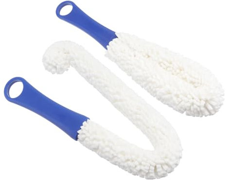 Healeved Home Essential Lot de 2 Brosses de Nettoyage Multifonctions pour Vin Rouge pour Carafes Verres Tasses