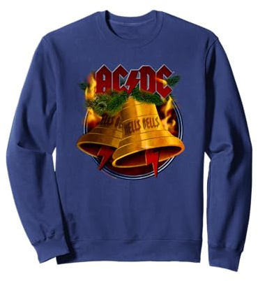 Offizielles AC/DC Weihnachten Hells Bells Bandmerch für Fans Sweatshirt