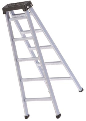 Montesy 1/12 Miniature Ladder for Doll House Accessories Realistic Ladder Toy Furniture Model Figurine for Scene Display