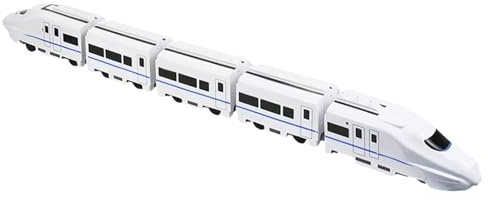 Genérico Set De Tren Modelo - con Luces y Sonidos Locomotora Flexible | Juguete De Tren De Alta Velocidad - para Interior Exterior Hogar Salón Aula Escuela Cumpleaños Fiesta Halloween Pascua Jardín