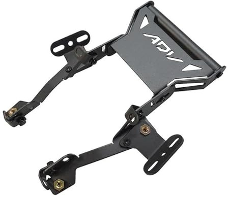 TXDBD Soporte De Navegación para Motocicleta para ADV160 2022-2025 Espejos Retrovisores, Delantero Fijo, para Smartphone, Placa Soportes De GPS