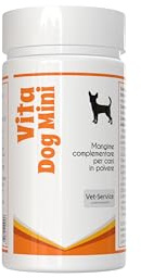 Vita-Dog Mini | 30 grammi | Complesso Vitaminico e Minerale Concentrato | Integratore per cani in polvere | Tutte le sostanze di cui ha bisogno in un unico prodotto