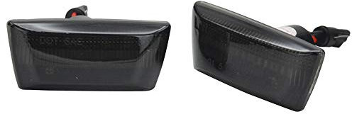 AUTO-STYLE Satz LED Seitenblinker kompatibel mit Opel diverse Modelle - Smoke - inkl. dynamischem Lauflicht