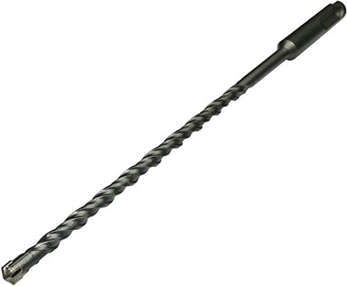 AERZETIX - C44996 - SDS PLUS Betonbohrer - Bohrer für Beton/Ziegel/Stein - für Bohrer - Ø6mm - 210mm - Zylinderschaft - in Stahl Metall - Silber Farbe