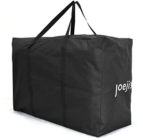 Joeji's Kitchen Storage Bag XXL 185L Capacity, Heavy Duty Carrier Bag Storage With Handles, Useful Underbed Storage Bag – Blankets, Duvets, Clothes Storage Bag, Accessories Bag