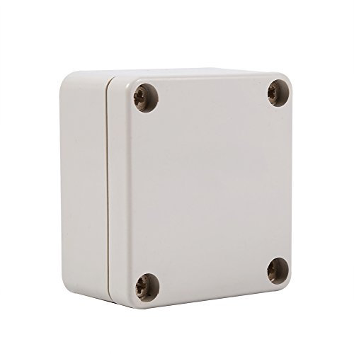 Junction Box, Enclosure Case with Lid Plastic IP65 Waterproof Electronic Project Box for Outdoor and Indoor 65 x 58 x 35mm
