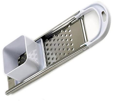 CHAMEEN Spätzle Press Stainless Steel Kitchen Spätzle Grater Pasta Cooker with Plastic Handle