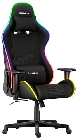 Fotel gamingowy Huzaro Force 6.2 Mesh RGB