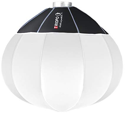 softbox Bowens Mount HUIOP KQ65 65 cm / 26 Pollici Lanterna scatola luminosa a sfera pieghevole scatola morbida installazione rapida Bowens Montaggio Studio Fotografia Accessorio per illuminazione