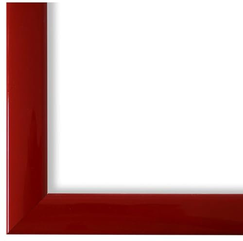 Bilderrahmen Rot 40x60-40x60 cm - Modern, Shabby, Vintage - Echt-Holz Rahmen - München