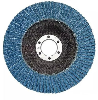 ZHaotn Dischi abrasivi lamellari in Metallo da 5 Pollici e 125 mm, Mole for smerigliatrice angolare, lamelle da 40/60/80/120 Grana, Dischi abrasivi lamellari, Mole for smerigliatrice angolare