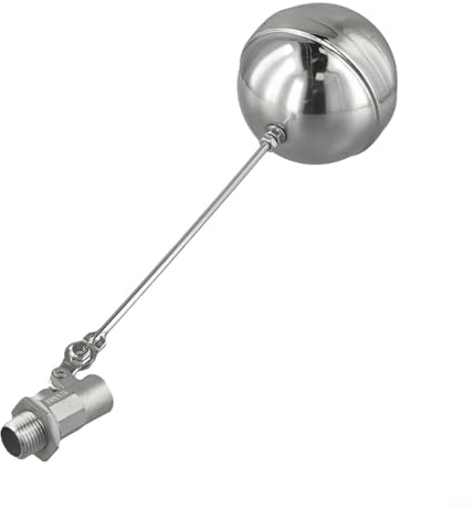 Edelstahl-Schwimmerventil für Wasser- und Ölsteuerung, zuverlässiger automatischer Betrieb, erhältlich in den Größen DN15, DN20, DN25 (DN15)