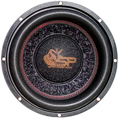 SP Audio 1 SP-10CW subwoofer 25,00 cm 250 mm 10 diametro doppia bobina dvc 2+2 ohm 250 watt rms 700 watt max cofano bagagliaio auto car, 1 pezzo