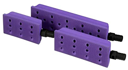 3M Hookit Dust Extraction Flexible Sanding Block Kit, 35829, Includes Four Lengths, Captures Dust for Automotive Sanding