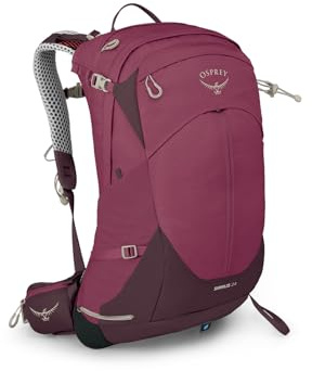 Osprey Sirrus 24L Women's Hiking Backpack, Elderberry Purple/Chiru Tan