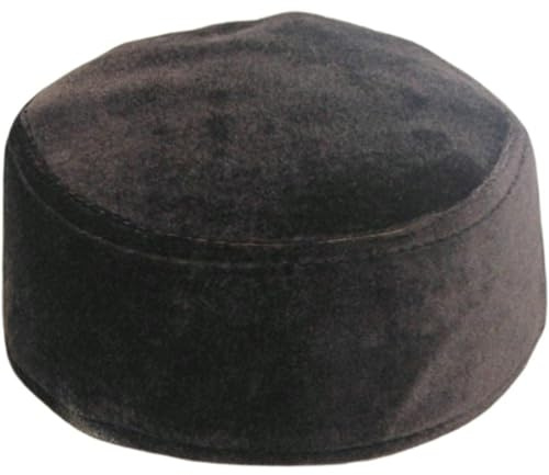 HiyyFloy Männer Muslim Gebet Hut, Islam Musulman Hijab Motorhaube Arabische Männer Kappe Islam Kufi Kopfbedeckung Winter Muslim Hut