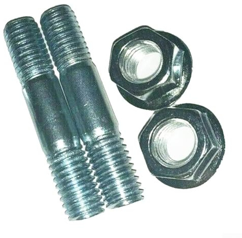 Kit di 4 bulloni e bulloni per motosega SX62 62 cc, compatibile con filettatura M8, lunghezza 42 mm