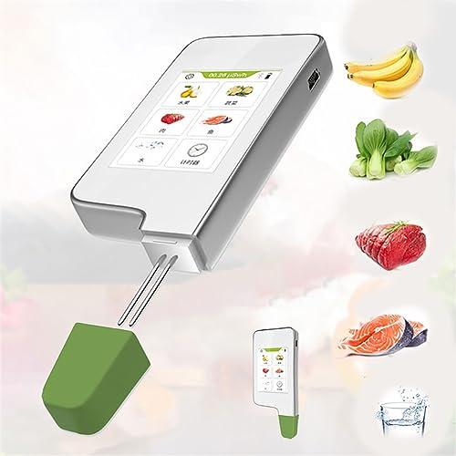 Tester Di Nitrati Alimentari, Rilevatore Di Residui Di Pesticidi 6 In 1, Tester Digitale Per Acqua Vegetale, Misuratore Di Radiazioni Contatore Geiger Rilevatore Ambientale Misuratore Di Nitrati Per