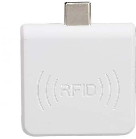Lector Y Escritor De Chips, Lector De Tarjetas IC, Lector De Tarjetas De Identificación para Puertas para Una Variedad De Controles De Acceso Y Otros Escenarios Que Requieren (el Color Blanco)