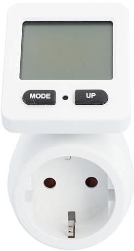 Unitec Misuratore dei costi energetici 180°, misura il consumo energetico, ideale per risparmiare energia