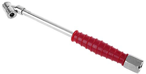 Jiqoe Spannfutter Für Kopf Reifenfüllstange 1/4 Zoll NPT Mit Für Auto LKW Bus Traktor Reifendruckmesser Wasser Digitales Manometer Zifferblatt Barometer Luftmesser Regler Vakuumtester