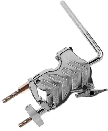 ibasenice Drum Clamp Cowbell Halterung Robuste Metallklemme Zur Montage Von Kuhglocken Für Auftritte Studioaufnahmen Und Proben Aus Langlebiger Gefertigt