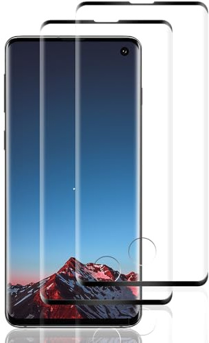 Beukei 2 Stück Panzer Schutz Glas für Samsung Galaxy S10, Folie Panzerglas,[9H Härte][HD Klare][Blasenfrei][Anti-Kratzen] Glass Protector