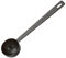 Cuillère Doseuse Café, Cuillere à Soupe, Cuillère à thé Cacao, Cuillère à Café en Acier Inoxydable, Cuillère à café Ronde, Cuillere Mesure Cuisine pour Diverses Poudres et Liquides (Noir - 30 ml)