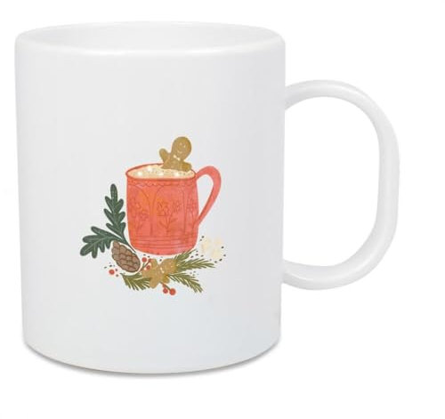 artboxONE Großer Kinderbecher Hot Chocolate von Nikita Jariwala - Weihnachten