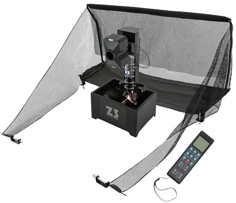 YUNRUX Tischtennisroboter 100 Kugeln Kapazität automatische Ping-Pong-Maschine mit Netz Tischtennismaschine mit Fernbedienung 10 Modi programmierbar Tischtennis Roboter 35-90 Bälle/Min für Training