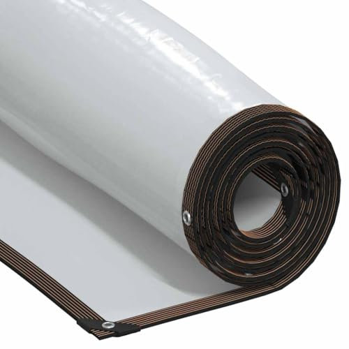 LLEZKBR Haus & Garten, Rasen & Garten, Gartenarbeit, Mulch, Pflanzenabdeckung mit Ösen 3x8 m Polyethylen