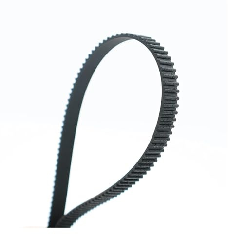 1 stück GT2 Gummiriemen Länge 302mm-650mm 2M Riemenbreite 10mm Geschlossener Zahnriemen for 3D-Druckerteile(2GT-640mm)