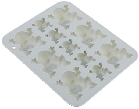Angoily Moule en Silicone Bleu et Décoration de Gâteaux pour Chocolat de Grenouille Facile à Utiliser Nettoyer, pour Pâtisserie Créative