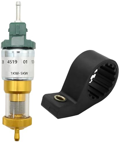 JUUDDENPARTS 12V 28ML Car Diesel Heater Oil Fuel Pump, Low Noise Air Heater Fuel Pump, Replacement for Eberspacher Diesel Heater D2 D4 D5 Airtronic