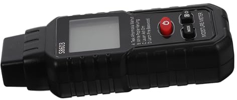 Toddmomy Misuratore Spegnimento Umidità per di Portatile Legno Digitale e Leggero Pin Integrati, Plastico Automatico Carta Costruzioni e Falegnameria