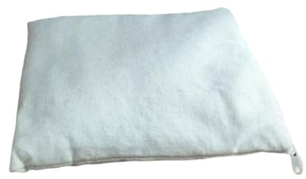 Sharplace Borsa termica, impacco caldo e freddo, borsa di stoffa vuota, cuscinetto termico morbido lavabile per microonde, adatto al microonde per crampi, 24x34 Cm