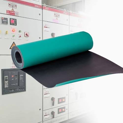 Tapis Protecteur de Sol antidérapant, Rouleau Revêtement Sol en Caoutchouc SBR, pour Protection de Sol sous Voitures, Garage, Salle de Sport(0.8 * 1m/2.6 * 3.2ft)