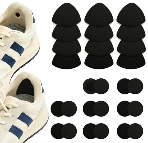 28 Pièces Patch Chaussures Réparation pour Talon Intérieur Chaussure – Protège Talon Chaussure, Prévient les Trous et l'Usure des Chaussures