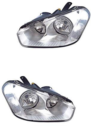 Halogen Scheinwerfer Set links & rechts Hauptscheinwerfer Frontscheinwerfer H7/H1 mit Elektromotor für Model C-Max DM2